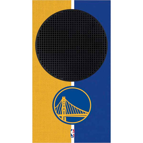 NBA Golden State Warriors Canvas Xbox Series S Console Skin